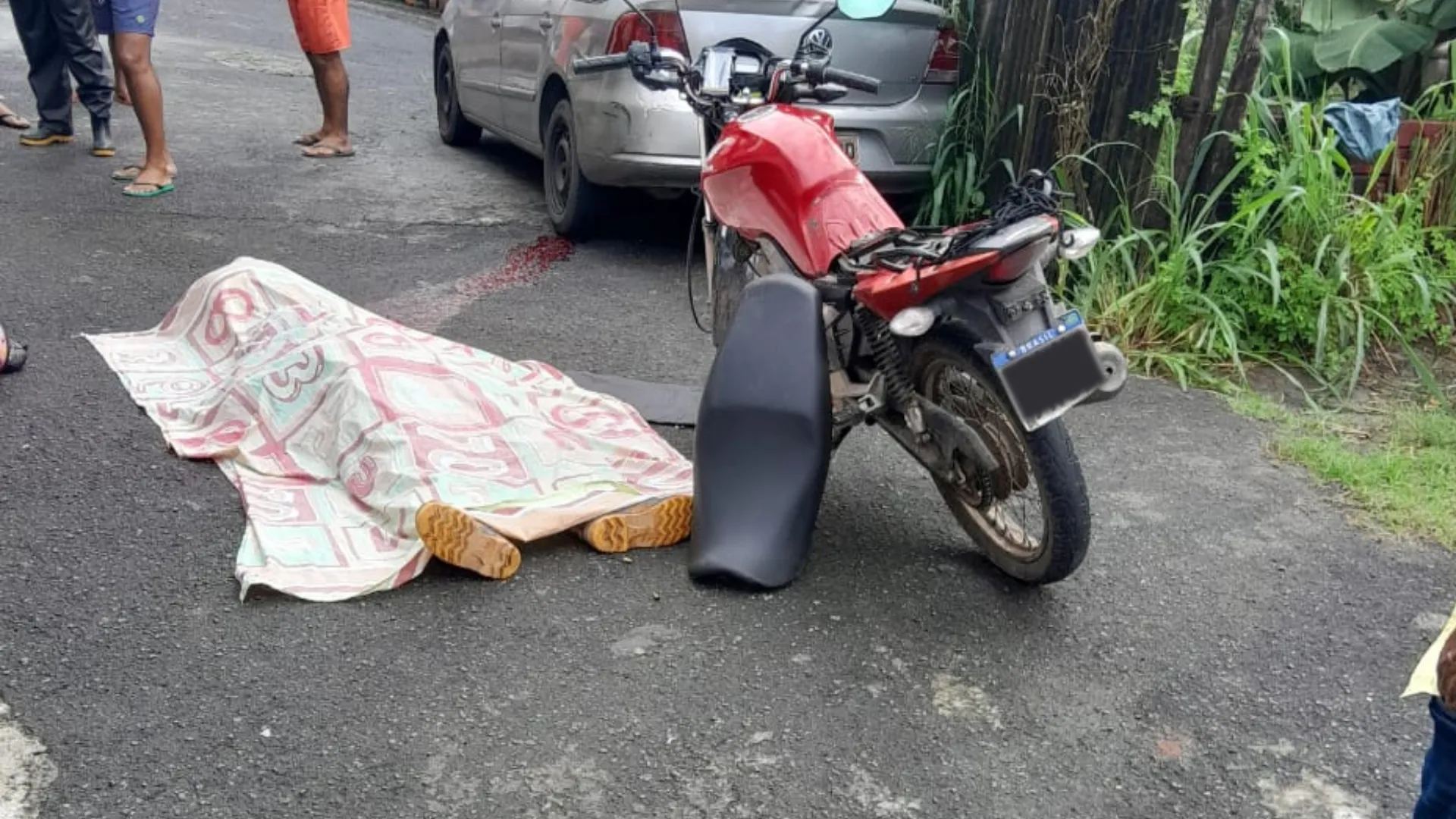Motoboy é assassinado a tiros em Plataforma. Foto: Reprodução / Redes Sociais