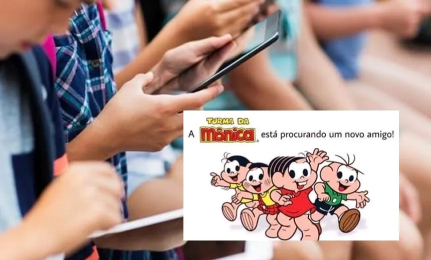 Golpe online usa personagens da Turma da Mônica para atrair crianças e obter dados de cartões 