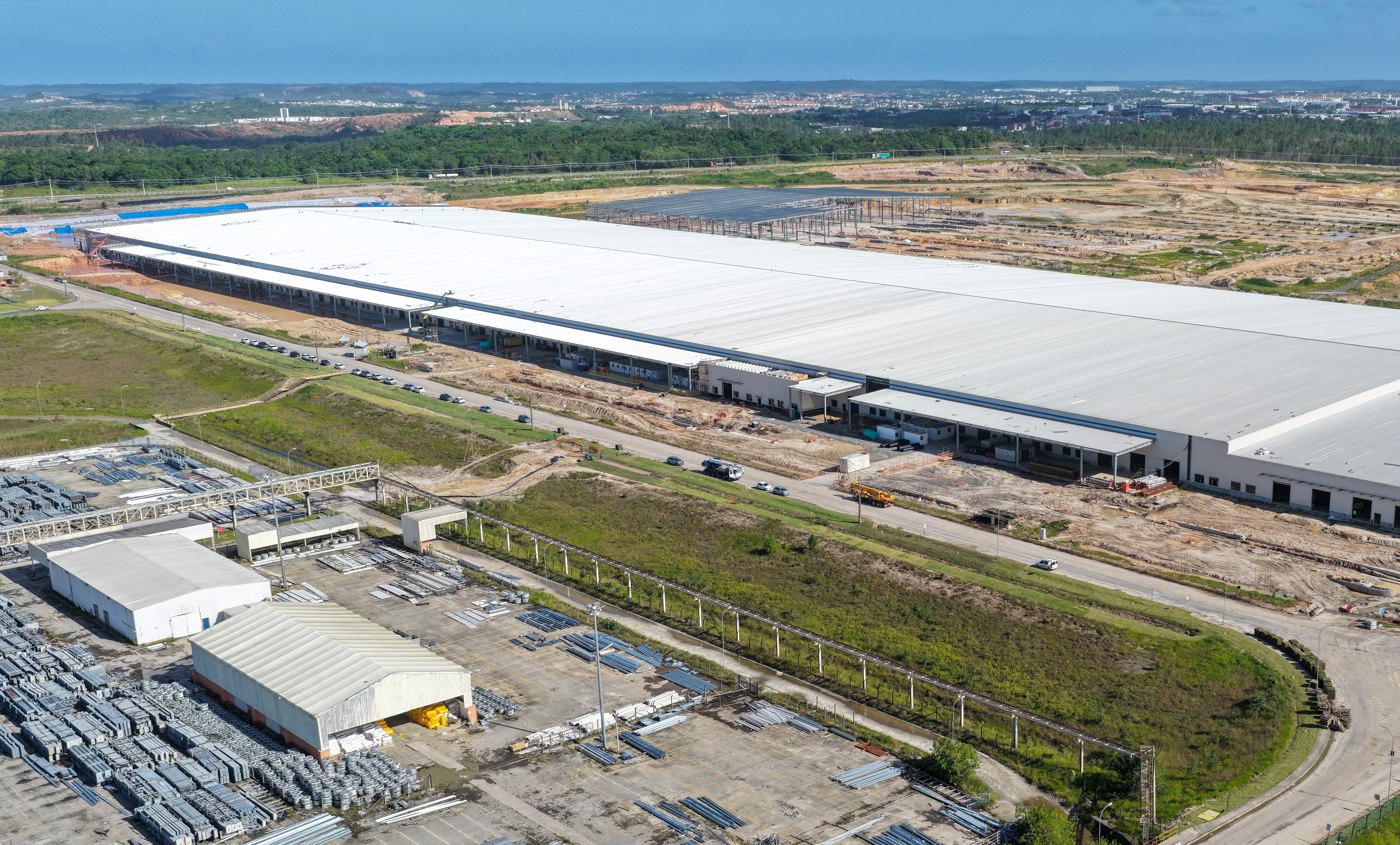 Fábrica BYD Camaçari. Foto: Divulgação