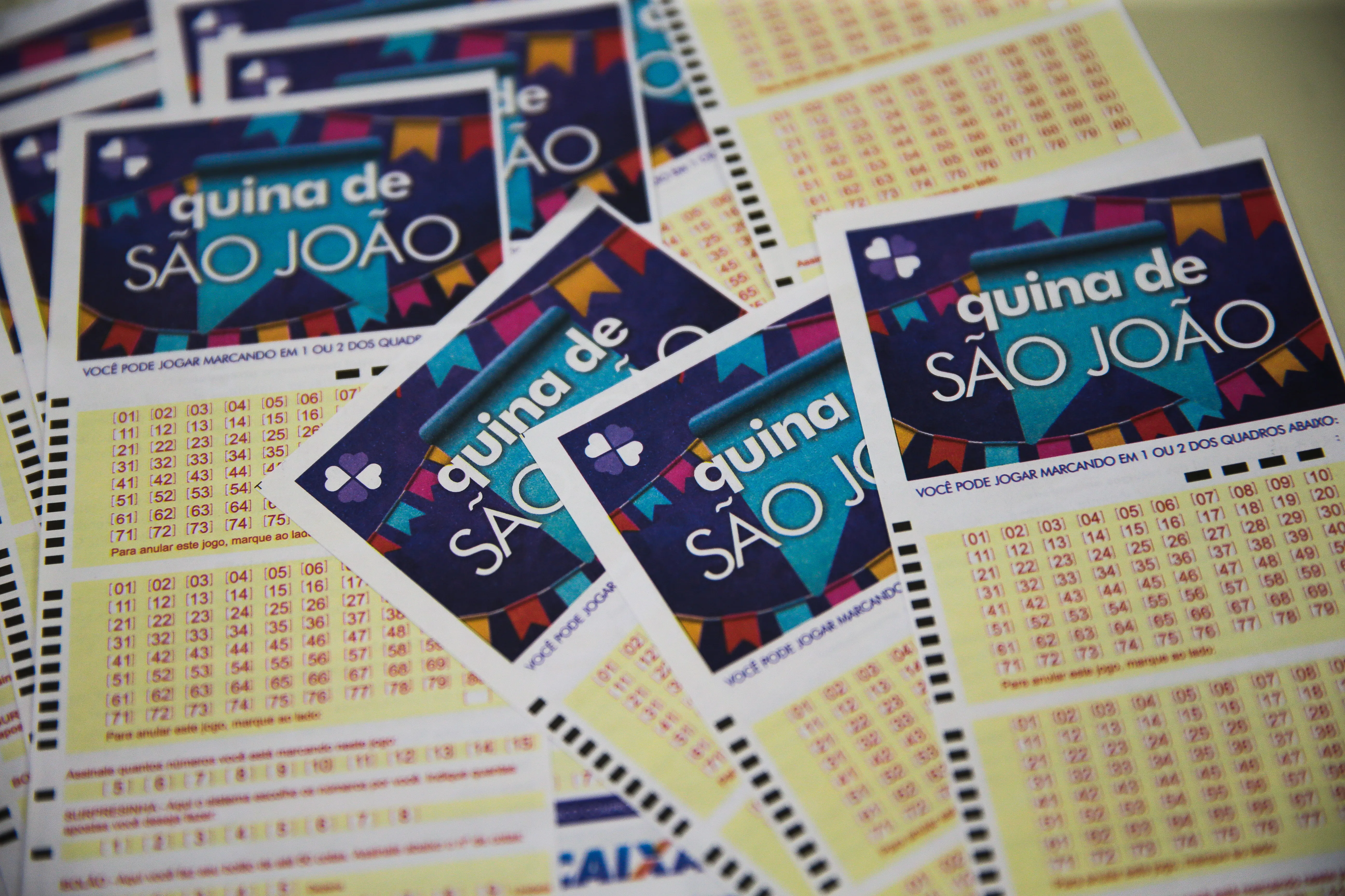 Apostas para a Quina de São João vão até este sábado; prêmio é de R$ 260 milhões