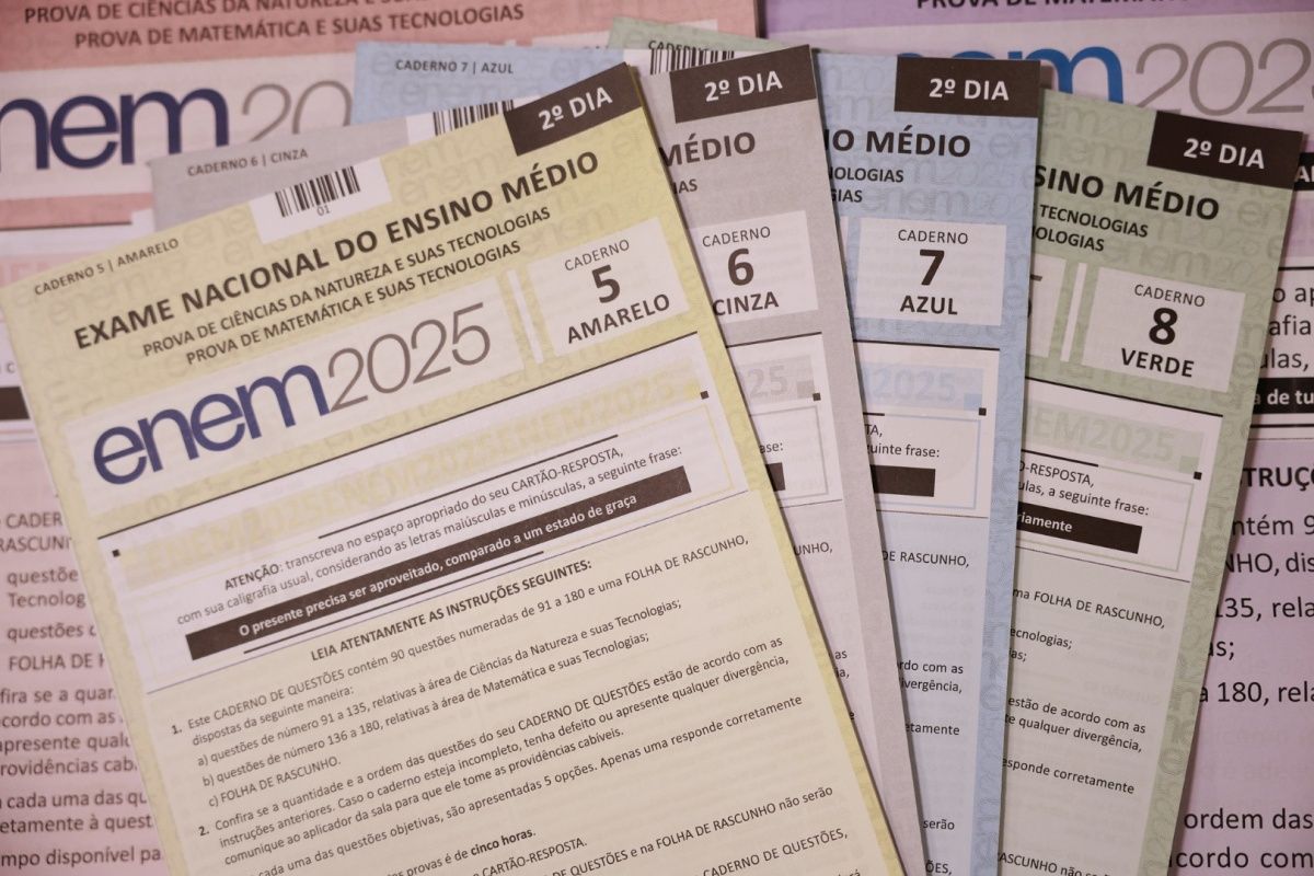 De acordo com Minist&eacute;rio da Educa&ccedil;&atilde;o, o Enem 2025 divulga resultados nesta sexta-feira, na P&aacute;gina do Participante. Foto: Angelo Miguel/MEC