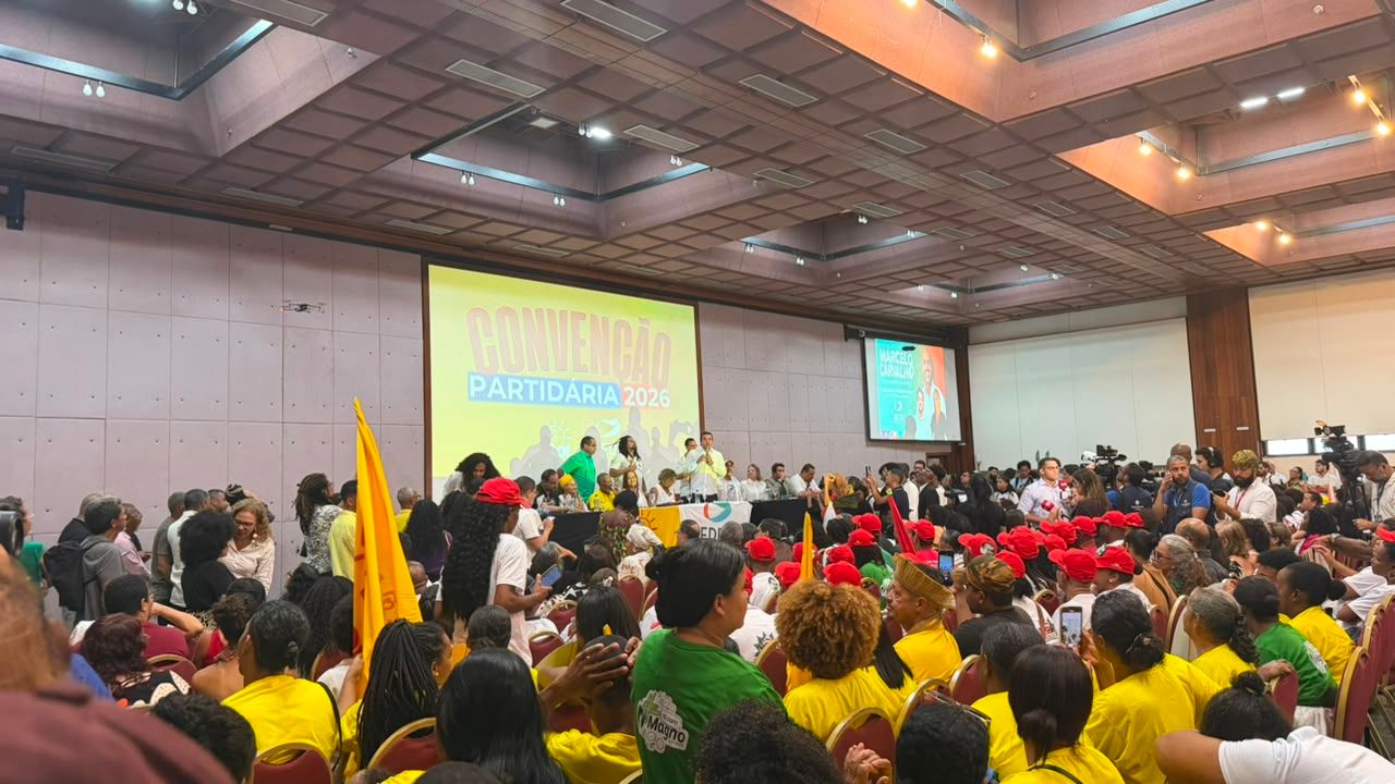 Ronaldo Mansur Discursa Durante Conven&ccedil;&atilde;o Que Oficializou Sua Candidatura Ao Governo Da Bahia Nas Elei&ccedil;&otilde;es De 2026