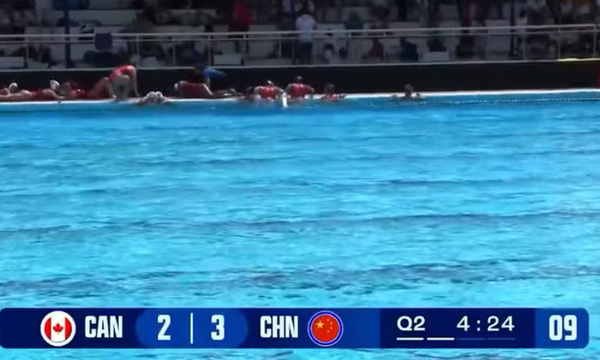 Tiroteio em partida de polo aquático em Salvador. Foto: Redes sociais 