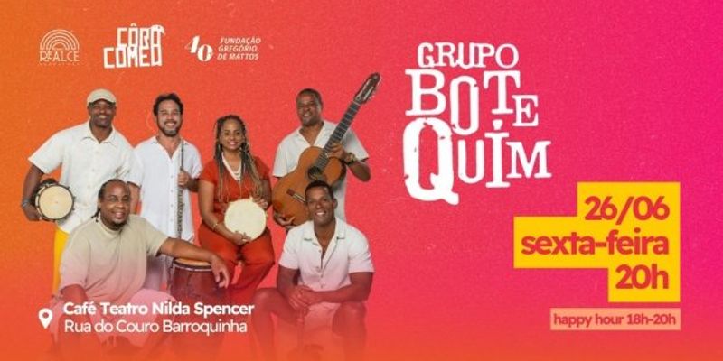 O Grupo Botequim aparece na agenda cultural de Salvador com mais uma edi&ccedil;&atilde;o de sua tradicional roda de samba no Espa&ccedil;o Nilda Spencer/Foto: Divulga&ccedil;&atilde;o&nbsp;