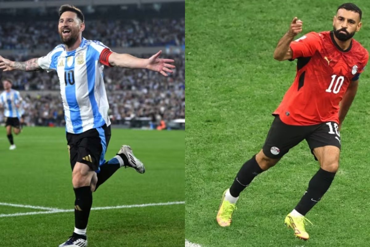 Messi e Salah s&atilde;o destaques de Argentina x Egito. Foto: Divulga&ccedil;&atilde;o | Fifa