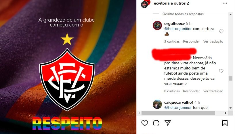 Foto: Instagram/EC Vitória