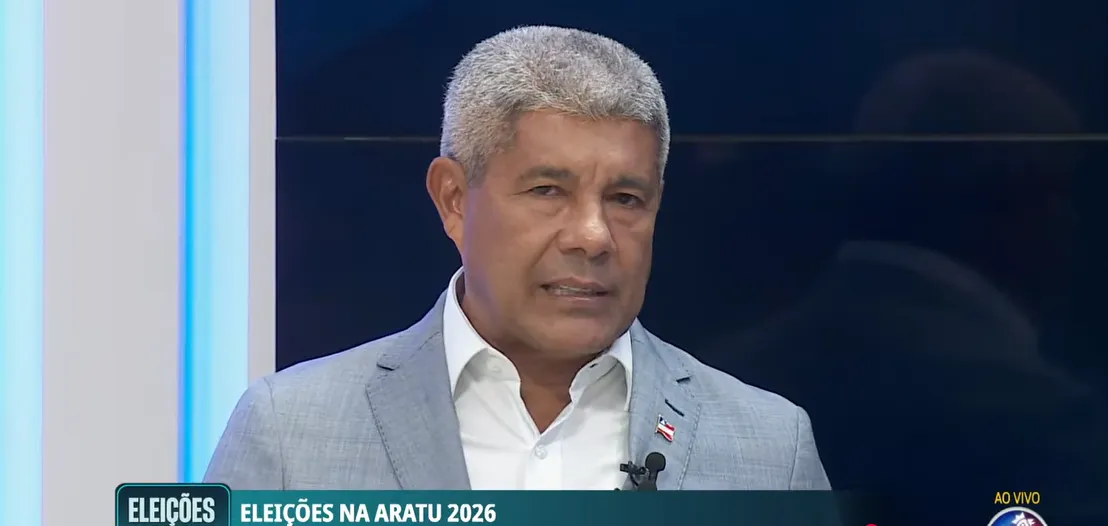 Governador Jerônimo Rodrigues participa de sabatina da TV Aratu e apresenta propostas para ampliar o Planserv e fortalecer a rede pública de saúde na Bahia 