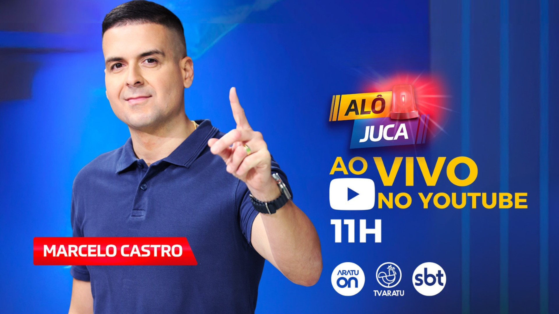 Programa Al&ocirc; Juca, da TV Aratu, &eacute; exibido a partir das 11h