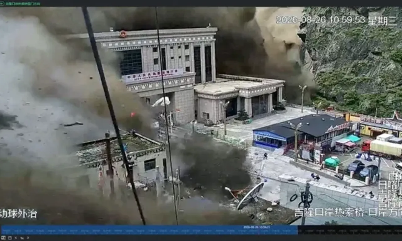O Itamaraty informou, nesta quarta-feira (26), que acompanha os impactos das inunda&ccedil;&otilde;es que atingiram o Nepal. | Foto: Redes Sociais
