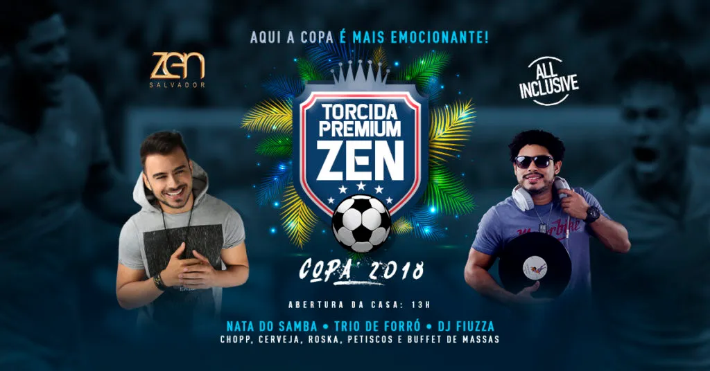 Zen Salvador terá Torcida Premium nos dias de jogos do Brasil