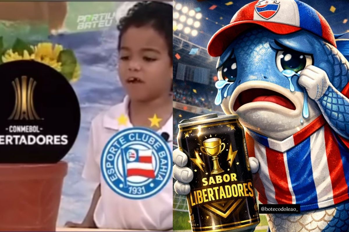 Eliminacao do Bahia rende memes. Foto: Reprodu&ccedil;&atilde;o | Redes Sociais