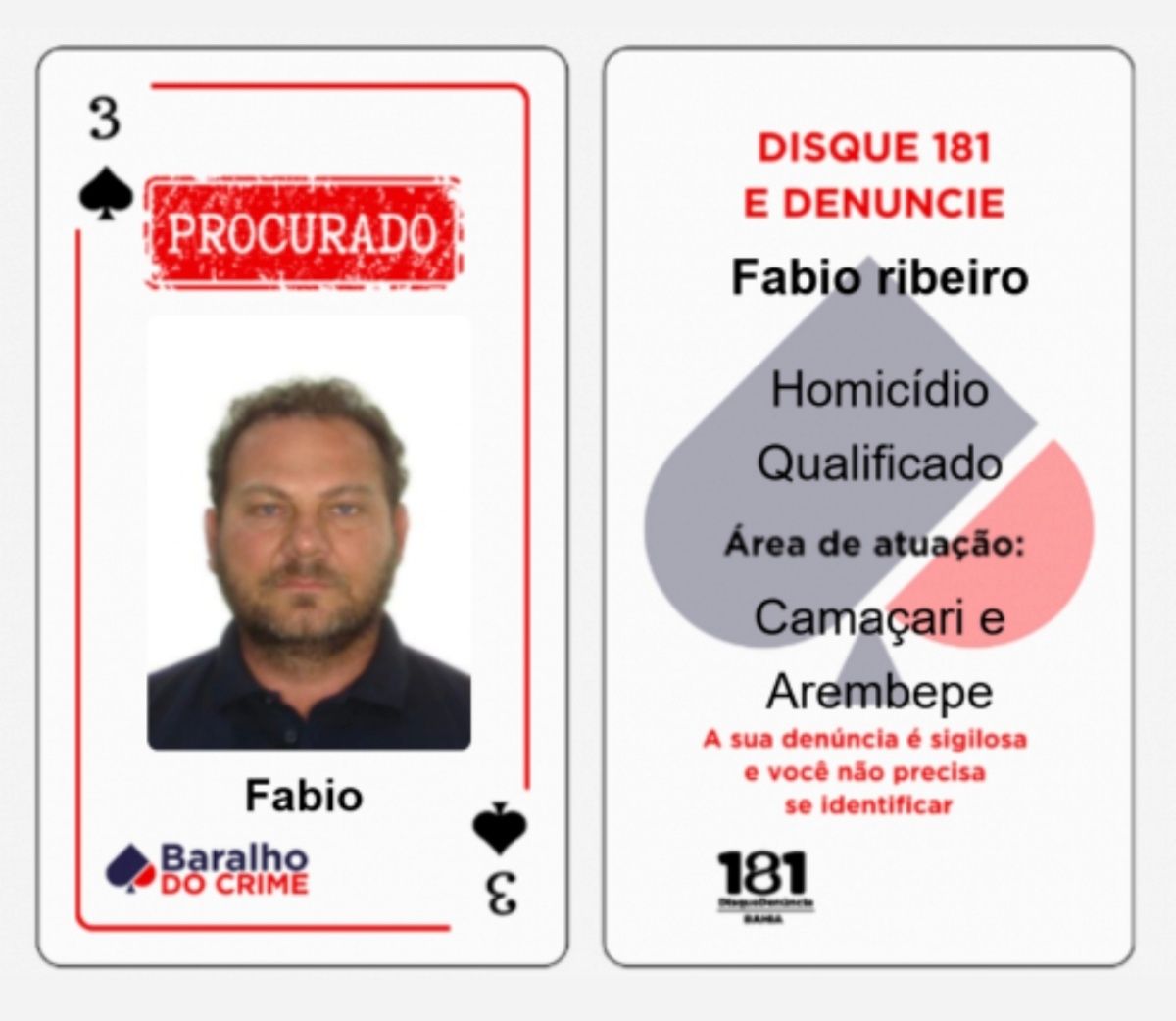 Apontado como principal suspeito de matar nutricionista em Guarajuba, em dezembro de 2024, foi preso nesta ter&ccedil;a-feira. Foto: SSP-BA