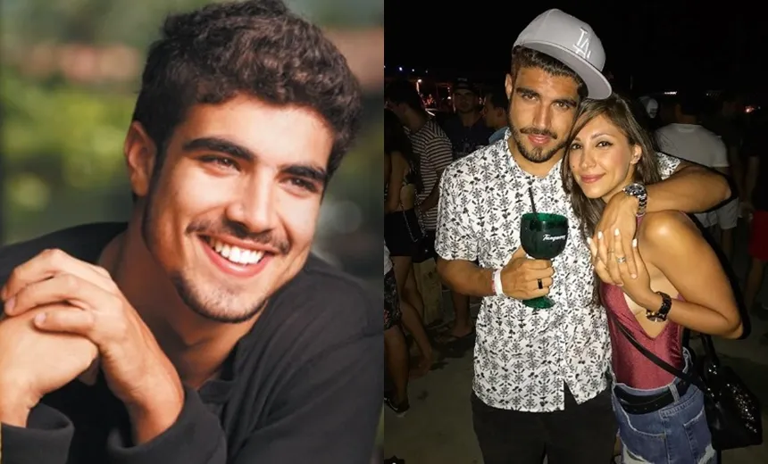 APAIXONADO: Caio Castro mostra lado romântico e se declara para namorada em rede social