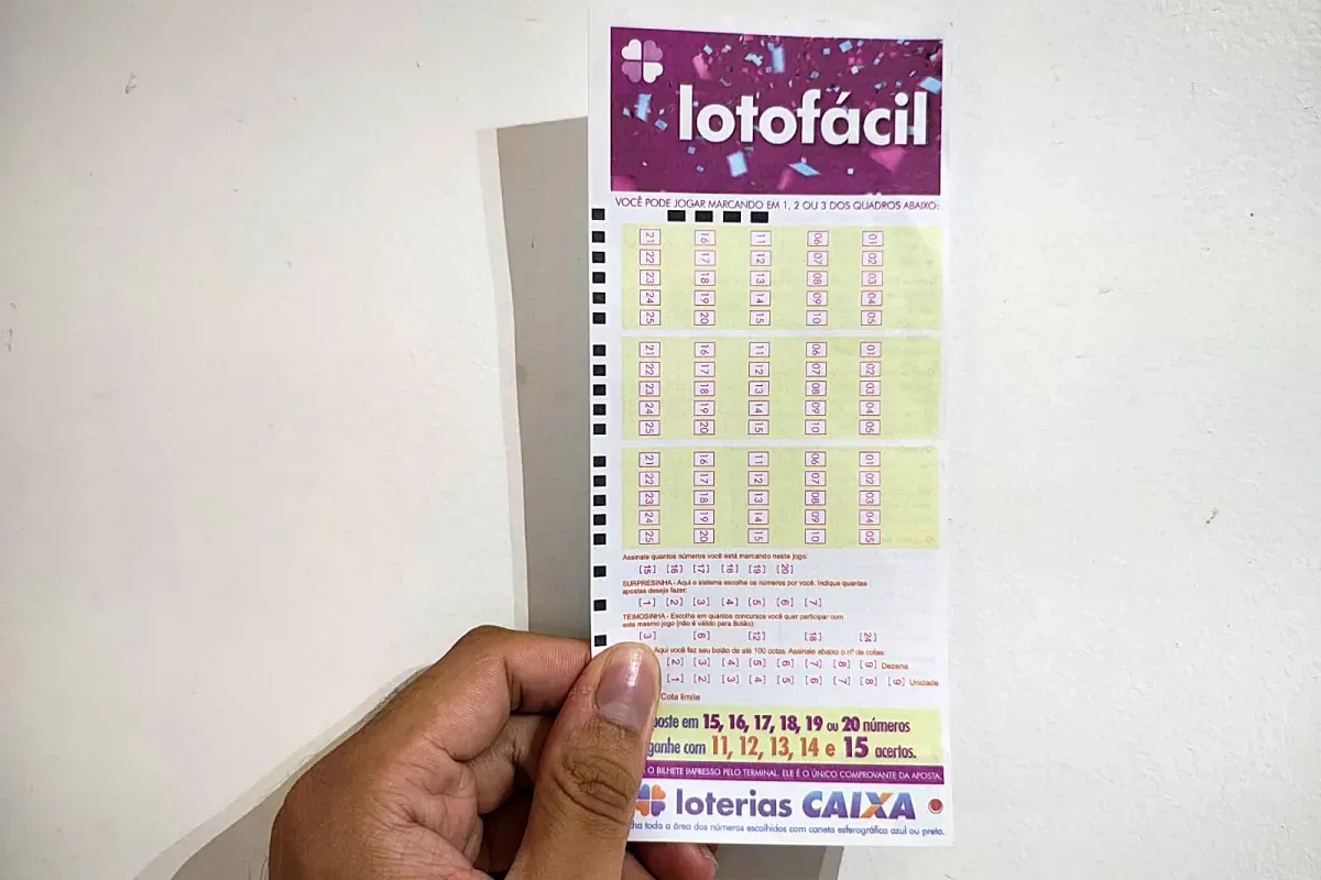 Lotofácil hoje: resultado do concurso 3699 e números sorteados