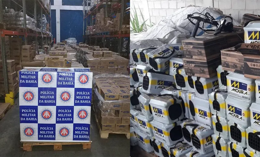 Polícia recupera cargas roubadas avaliadas em R$ 325 mil em duas cidades baianas