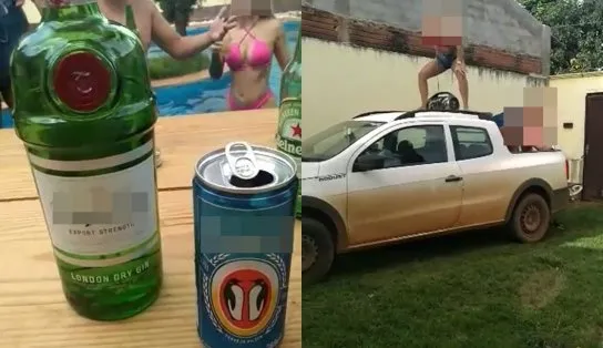 Festa regada a sexo e álcool dentro de casa alugada via Airbnb vira polêmica; imagens foram gravadas no imóvel