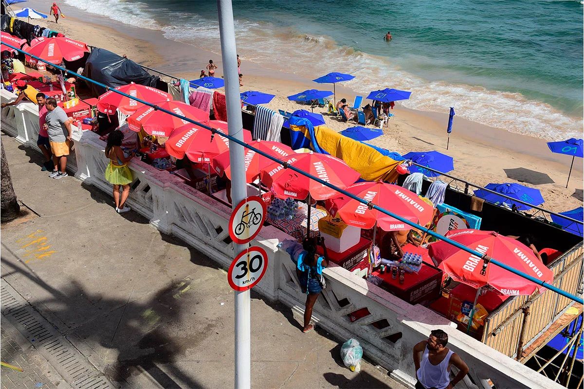 Plataforma Para Ambulantes. | Foto: Jefferson Peixoto Pms