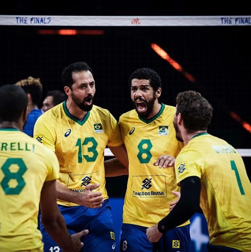 Brasil supera a Argentina na Liga das Nações de Vôlei e garante 1ª vitória na competição