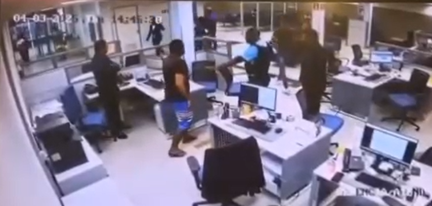 Cliente baleado na Caixa Econômica não resistiu aos ferimentos. Foto: Reprodução / Redes Sociais 