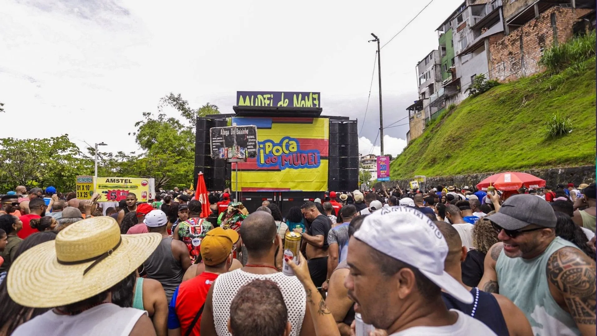 Salvador celebra 477 anos com chuva e grande público na pipoca do Mudei