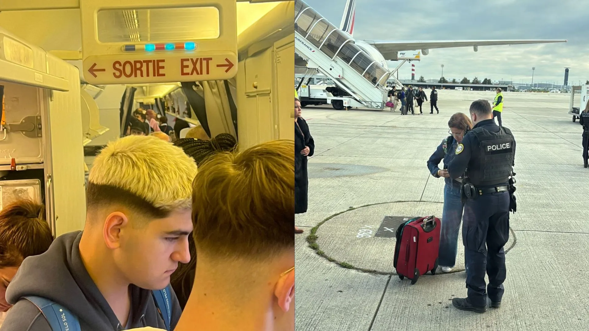 Voo da Air France para Salvador fica preso em Paris: 'A gente está há 7h sem comer'