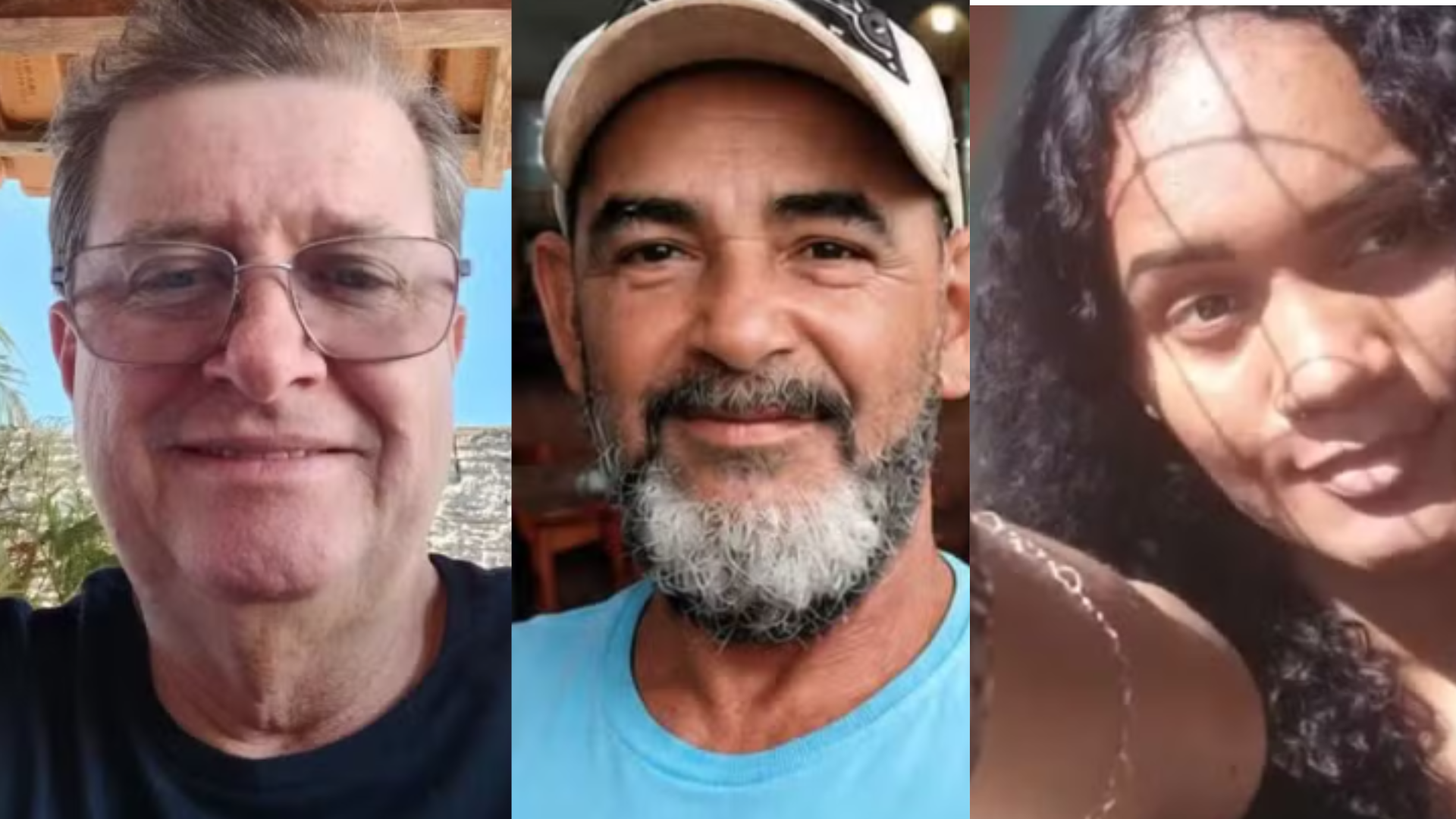 As v&iacute;timas s&atilde;o Ant&ocirc;nio Henrique, de 55 anos; Jos&eacute; Agnaldo, de 57; Maria Eduarda, de 20; e Valmir Alves, de 40 anos. .| Foto: Redes Sociais