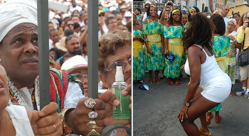 Sagrado x Profano: Em fotos, tentamos explicar a alma baiana durante os 8 km de cortejo; Veja Galeria