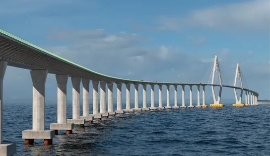 VÍDEO: João Leão garante construção da Ponte Salvador-Itaparica; veja o atual estágio da obra  