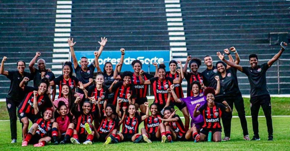 Vitória goleia Juazeirense e soma 33 gols em três jogos no Baianão Feminino