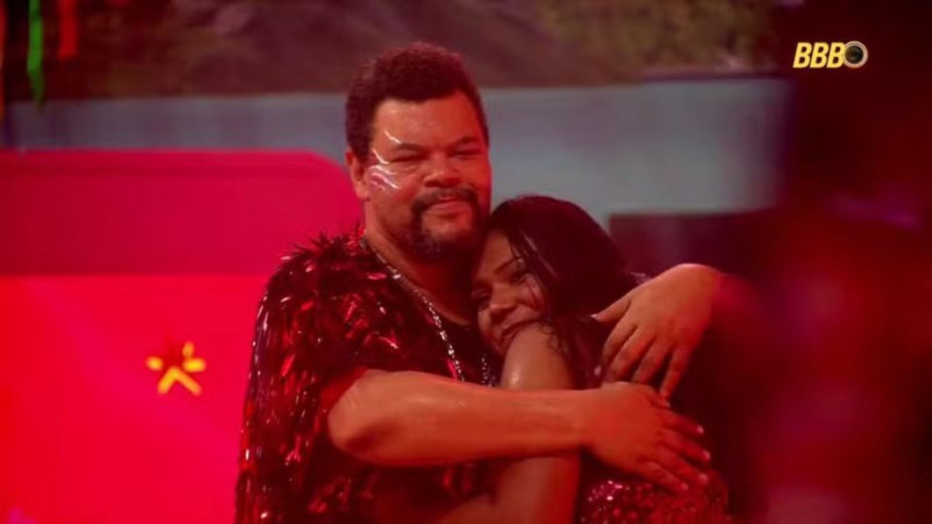 Babu Santana e Chaiany no BBB 26. Foto: Globoplay