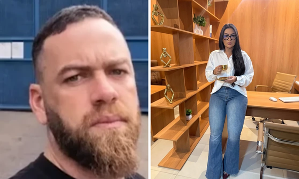 Ex-diretor de pres&iacute;dio conheceu namorada em palestra sobre feminic&iacute;dio.Foto: Reprodu&ccedil;&atilde;o