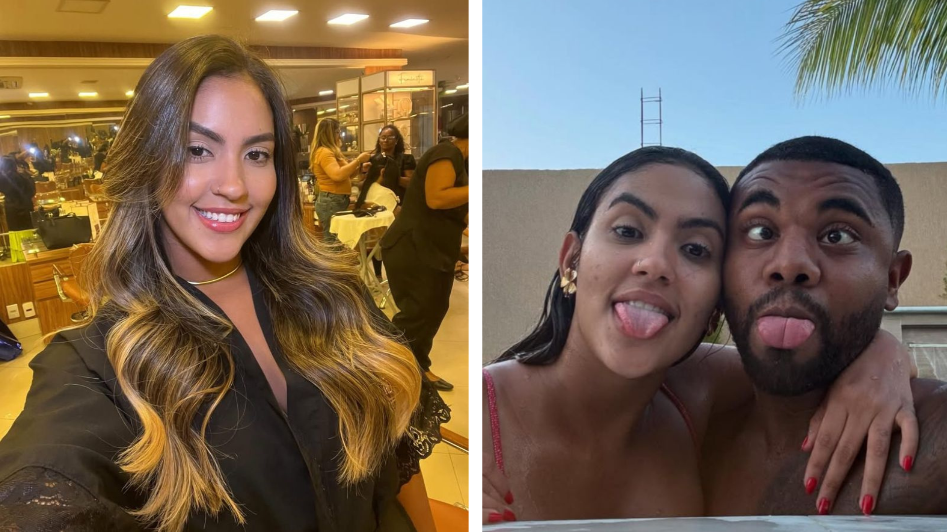 Ex de Davi, Adriana Paula, mandou recado para Davi através das redes sociais. Foto: Reprodução| Redes Sociais