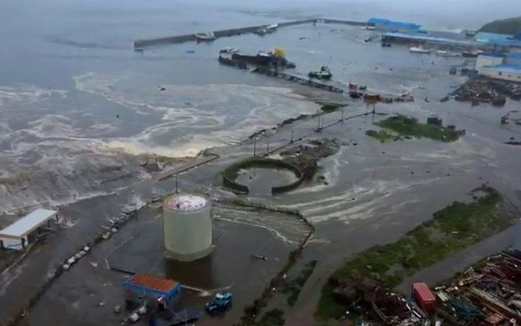 Terremoto e tsunami na Rússia e Japão. Foto: Redes sociais / @TheTorontoSun