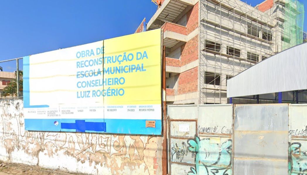 Escola Conselheiro Rogério Luiz. Foto: Reprodução | Google Maps