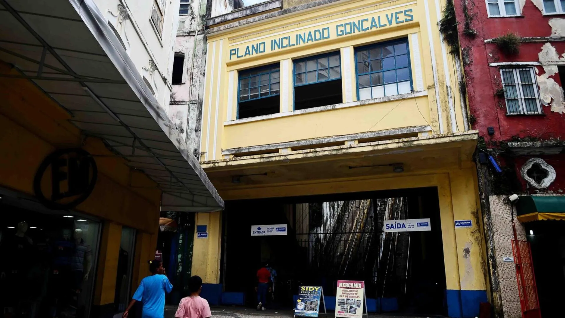 Plano Inclinado Gonçalves retoma após requalificação em Salvador