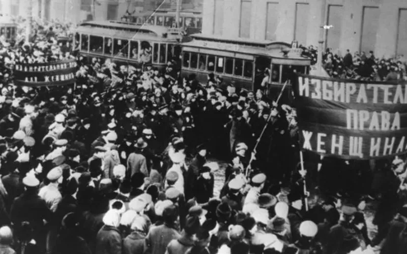 O primeiro Dia Internacional da Mulher foi celebrado em 1911 em pa&iacute;ses como &Aacute;ustria, Dinamarca, Alemanha e Su&iacute;&ccedil;a, reunindo mais de um milh&atilde;o de pessoas em manifesta&ccedil;&otilde;es por direitos trabalhistas e igualdade pol&iacute;tica/Foto: Getty Images&nbsp;