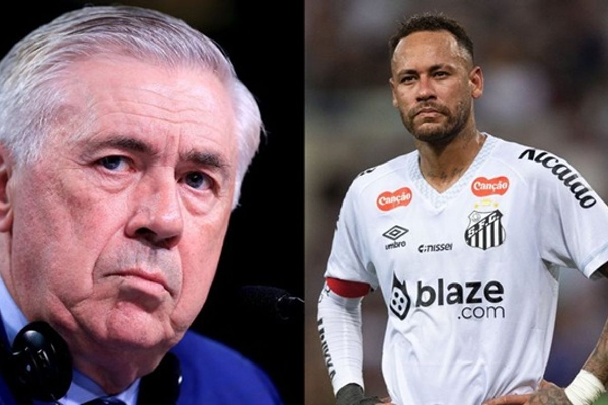  Edema na panturrilha de Neymar acende alerta na comiss&atilde;o t&eacute;cnica de Carlo Ancelotti. Foto: Reprodu&ccedil;&atilde;o
