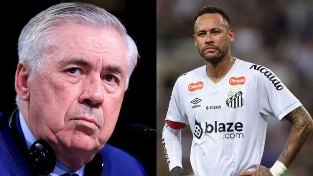 Ancelotti confirma Neymar fora da seleção por opção
