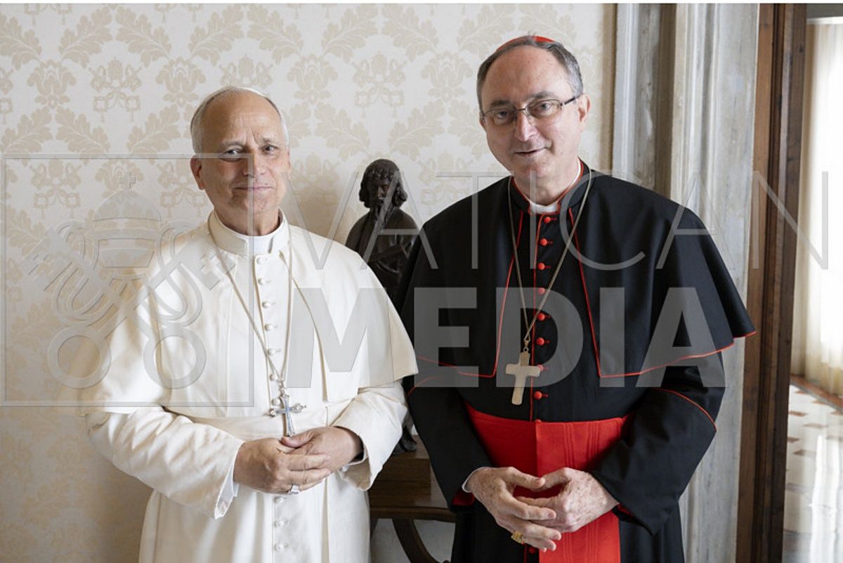 Papa Le&atilde;o XIV nomeia Dom S&eacute;rgio da Rocha para &oacute;rg&atilde;o que escolhe novos Bispos. Foto: Vatican Media