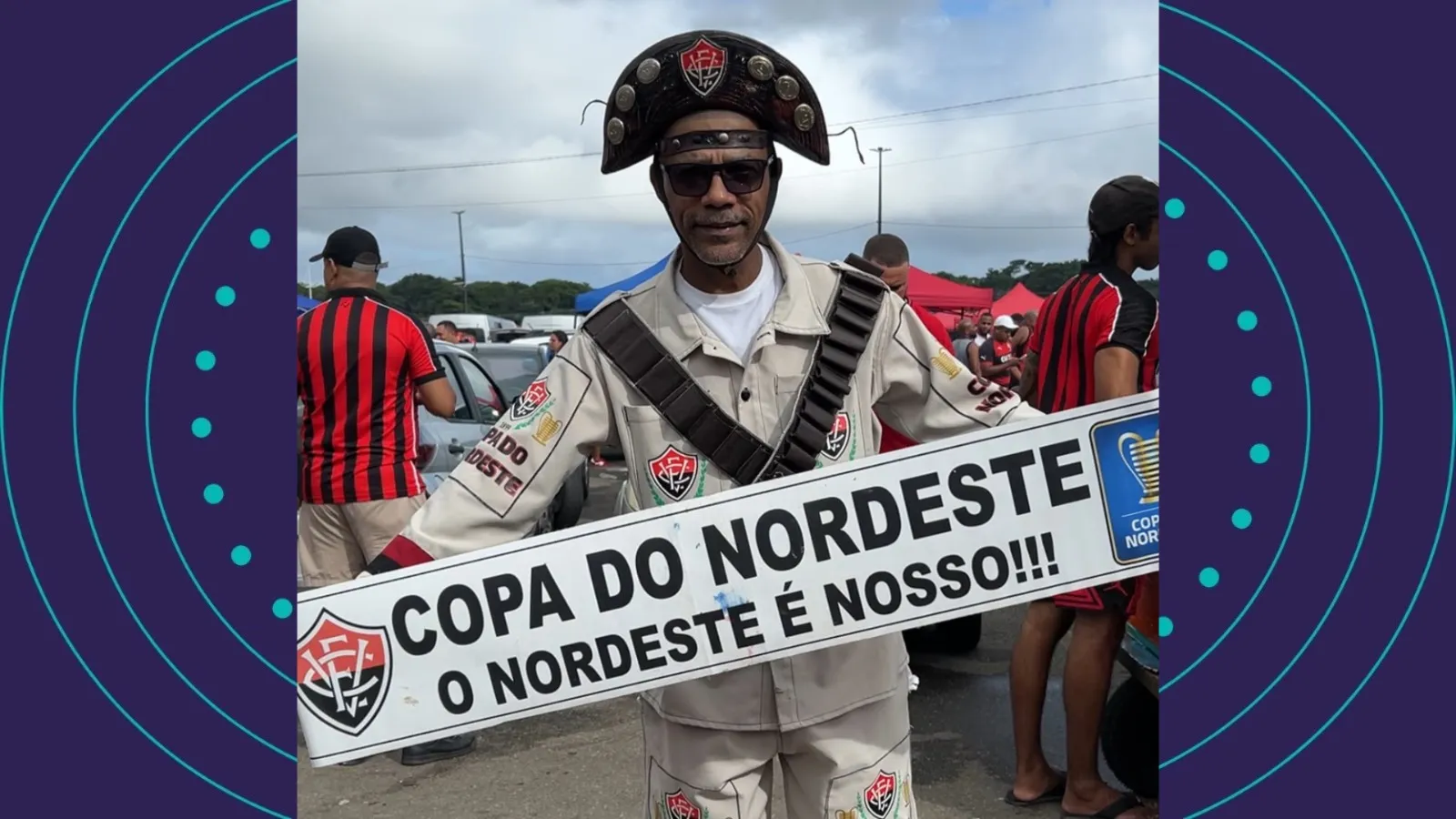 Barradão vira festa e torcida do Vitória aposta em título nordestino