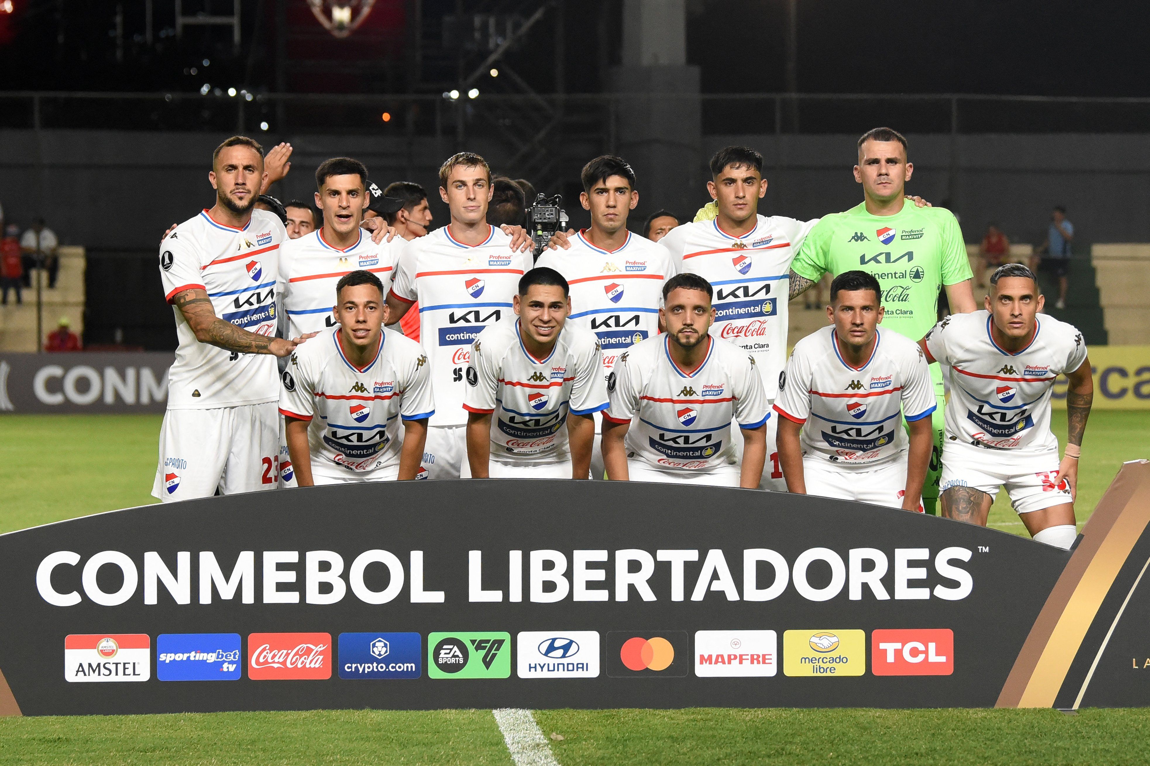Nacional do Paraguai empatou na estreia da Libertadores 2025. Foto: Divulgação/Libertadores