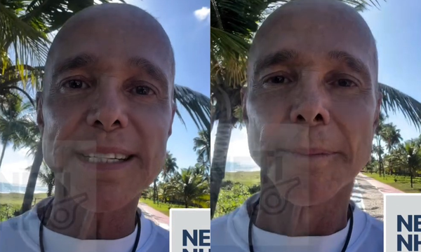 Netinho mostra novo visual. Foto: redes sociais | @netinhooficialbrasileiro