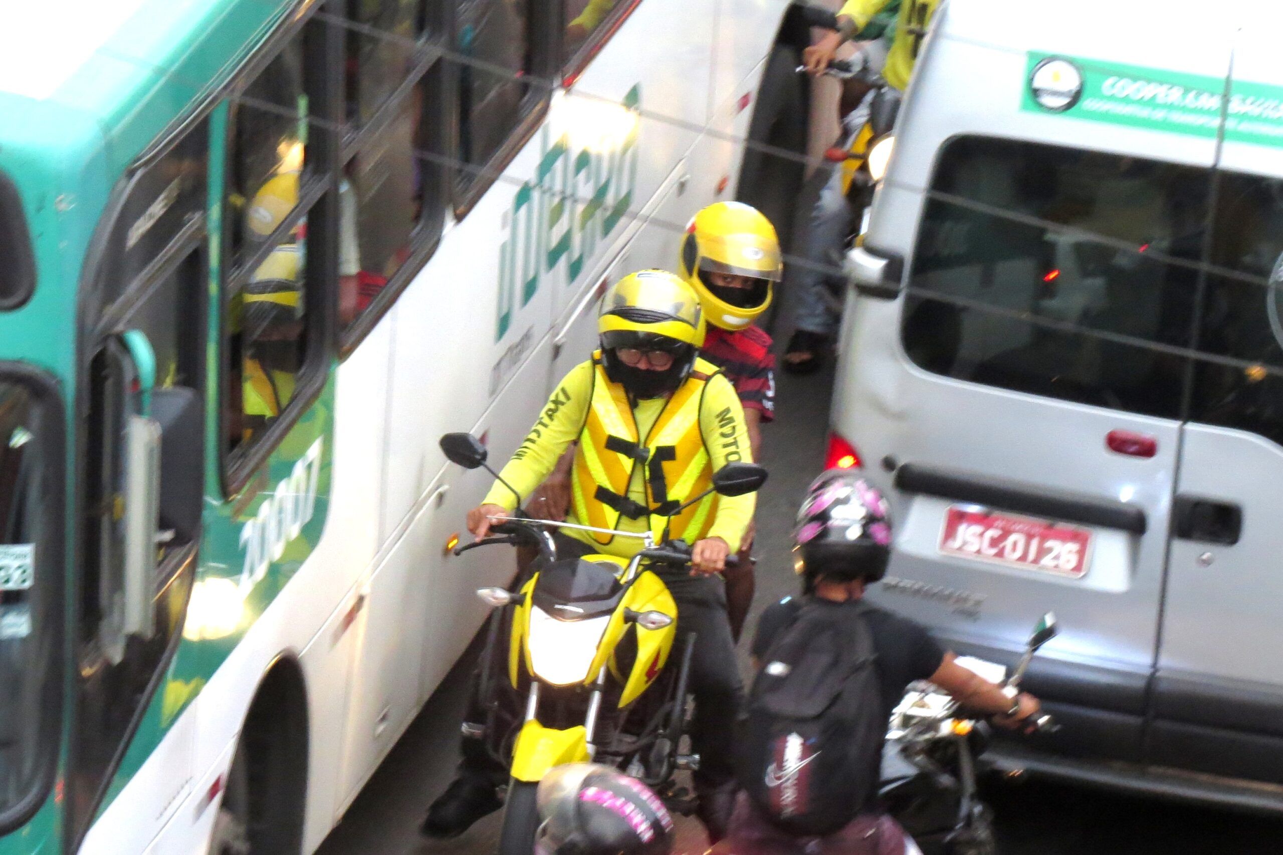 Salvador tem queda em número de mortes de motociclistas. Foto: @Antônio Laranjeira |Agência Mural