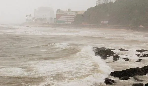 Bahia poderá ter ventos de até 61 Km/h nesta semana, alerta Marinha