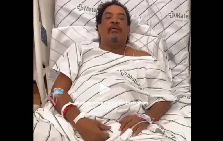 Internado, Compadre Washington grava vídeo para tranquilizar fãs: "tô bem, graças a Deus!"