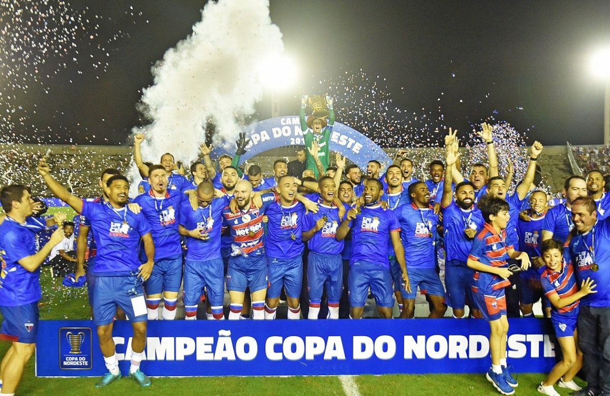 Fortaleza campe&atilde;o da Copa do Nordeste 2019. Foto: Josemar Gon&ccedil;alves/O Povo