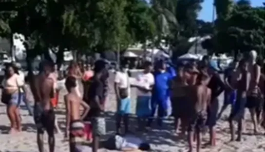 Homem é executado na praia da Ribeira, em Salvador; suspeito fugiu