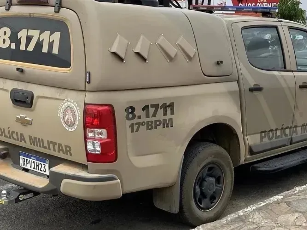 O suspeito de ameaçar a companheira foi localizado em um bairro de Guanambi. Foto: Reprodução/Achei Sudoeste