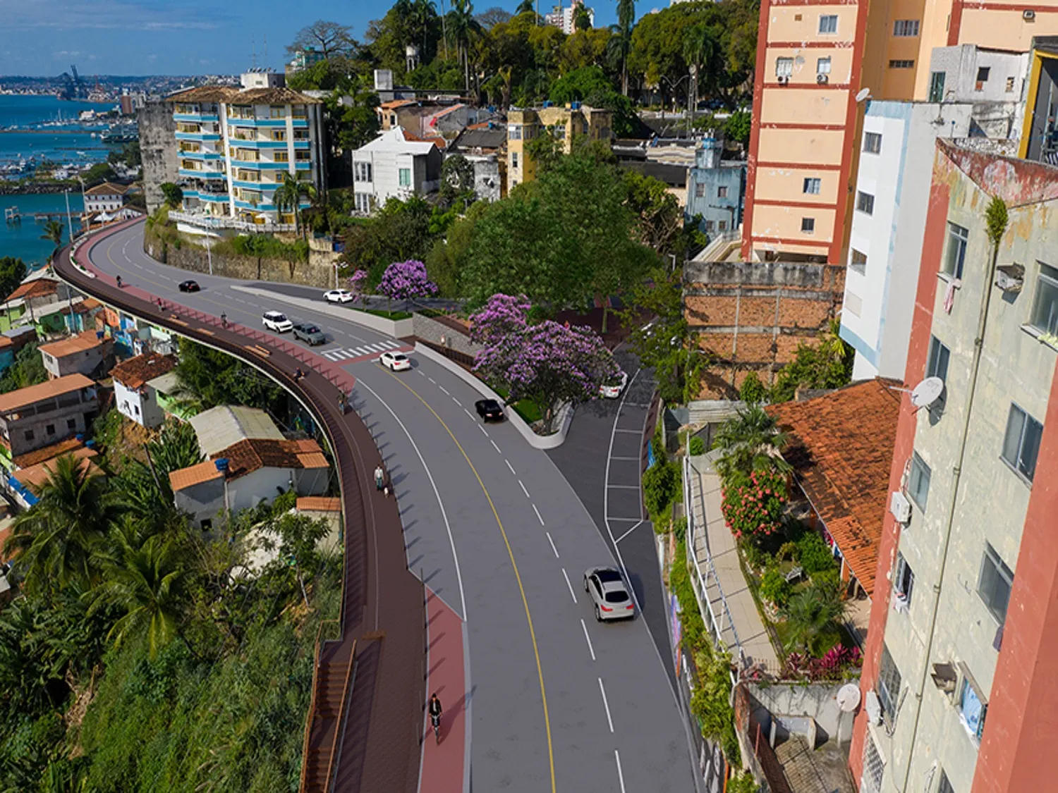 FOTOS: veja como vai ficar a nova Avenida Contorno em Salvador