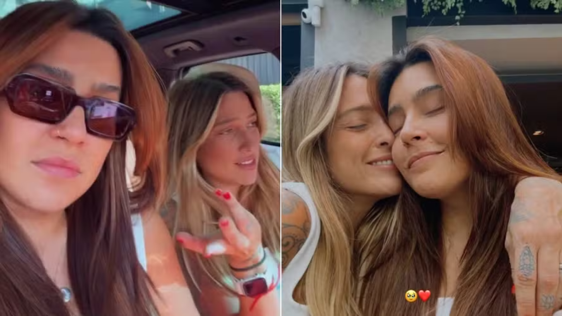 Lauana Prado e Tati Dias anunciam retomada do relacionamento